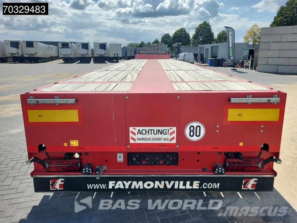 Faymonville F-S44-1BBY 4 axles Tripple tele 47mtr Semirremolques de carga baja