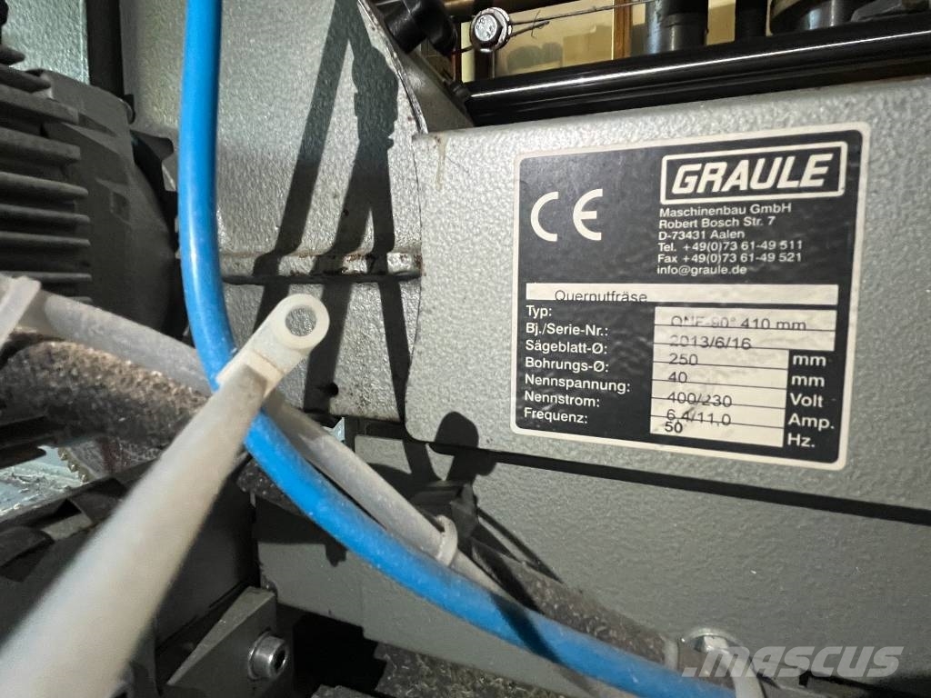  GRAULE QNF Crosscut saw with TigerStop TS 4.8 L Au 建筑机械-其他