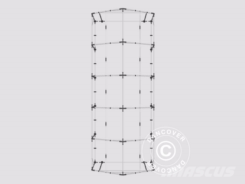 Dancover Storage Shelter PRO 4x10x2x3,1m PVC Telthal Muut koneet