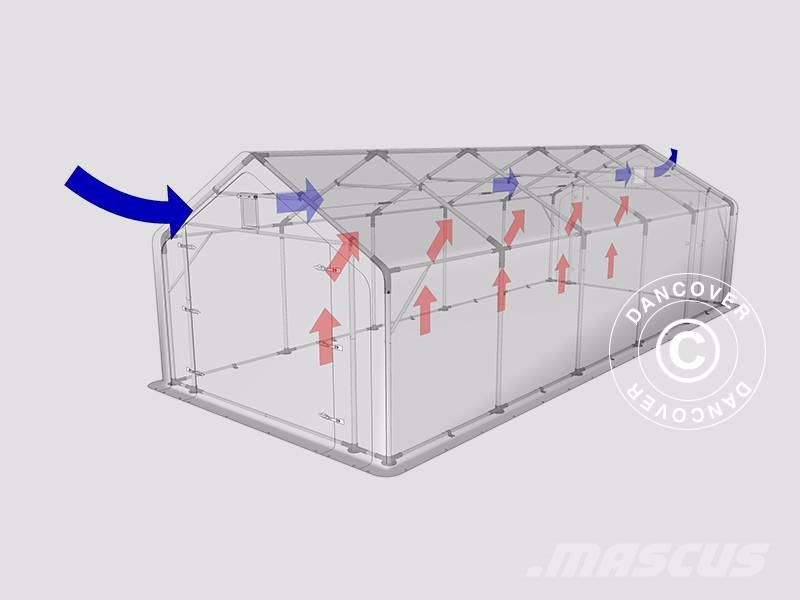 Dancover Storage Shelter PRO 4x10x2x3,1m PVC Telthal Muut koneet