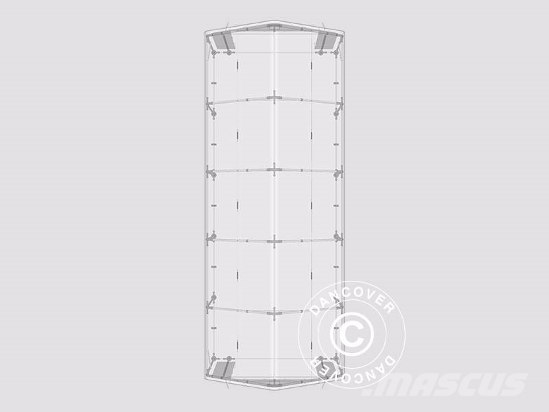 Dancover Storage Shelter PRO 4x10x2x3,1m PVC Telthal Muut koneet