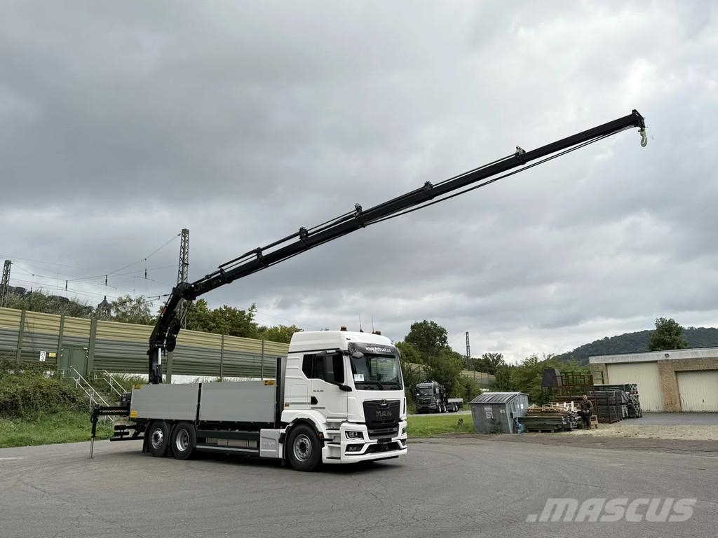 MAN TGS 26.520 MAN TGS 26.520 LL 6x2 Hiab 228-6 Kran Rabljeni žerjavi za vsak teren