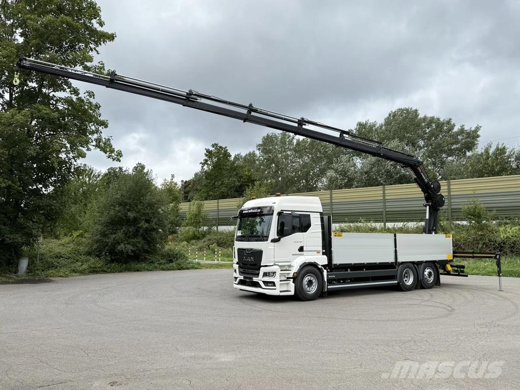 MAN TGS 26.520 MAN TGS 26.520 LL 6x2 Hiab 228-6 Kran Rabljeni žerjavi za vsak teren