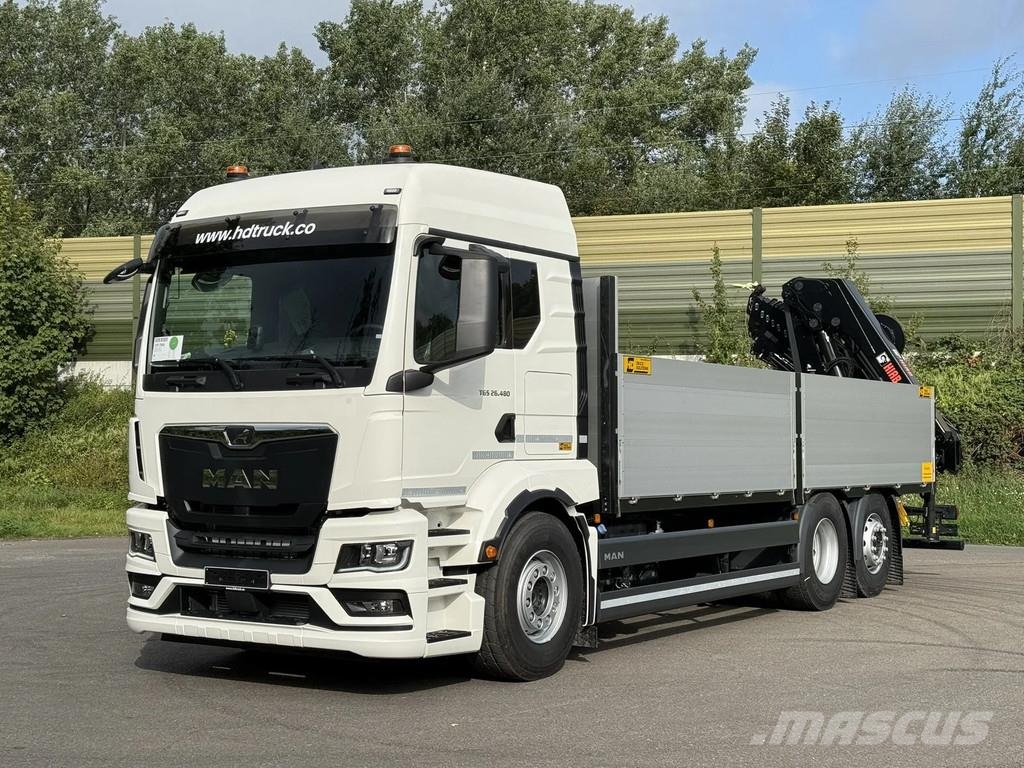 MAN TGS 26.520 MAN TGS 26.520 LL 6x2 Hiab 228-6 Kran Rabljeni žerjavi za vsak teren