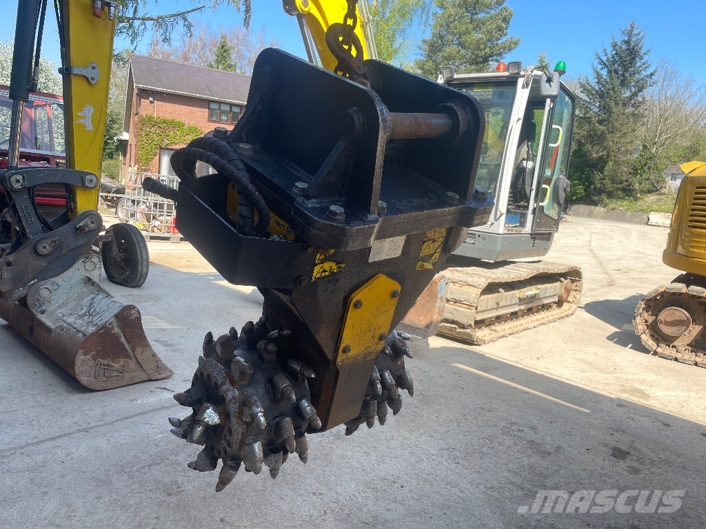 MB Crusher R800 drum cutter, trench grinder, rock grinder مقصات هيدروليكية