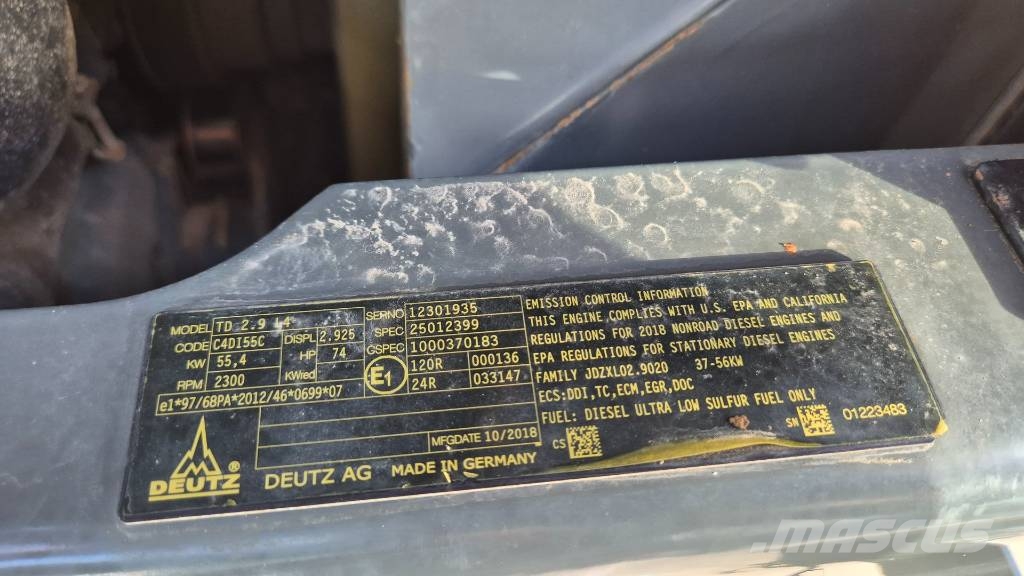 Wacker Neuson DV60 - 2019 YEAR - 2780 HOURS - AC Ne cestni demperji
