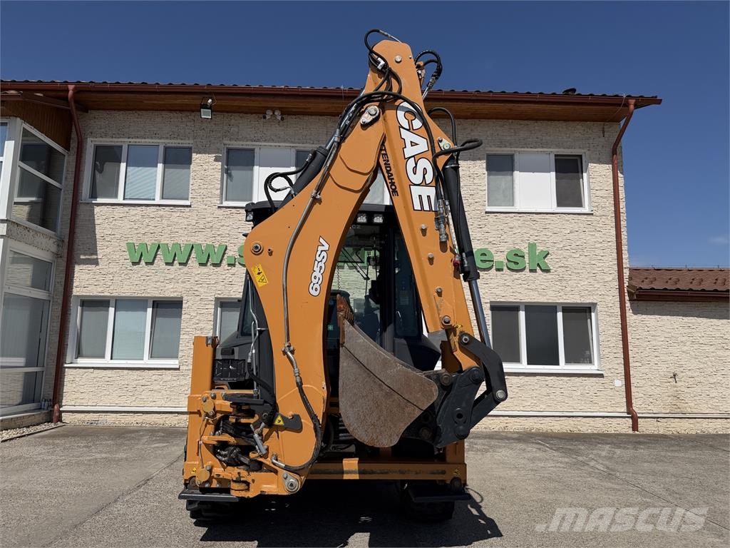 CASE 695 traktorbáger 4x4 2024 VIN 207 Rýpadlo-nakladače