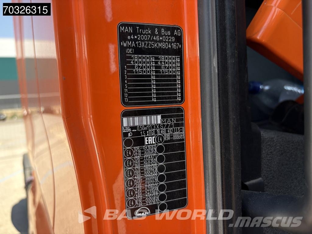 MAN TGX 18.460 4X2 XLX Mega Retarder 2x Tanks TUV Vlačilci