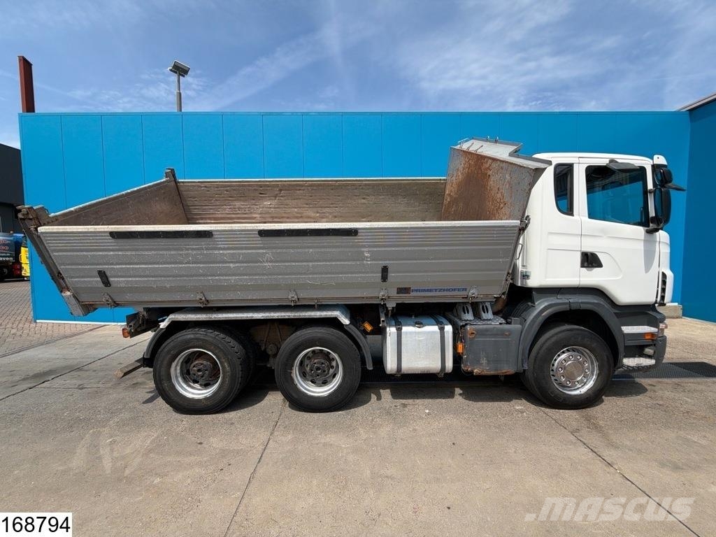 Scania R 480 6x4, Retarder, Manual, Steel suspension Bañeras basculantes usadas