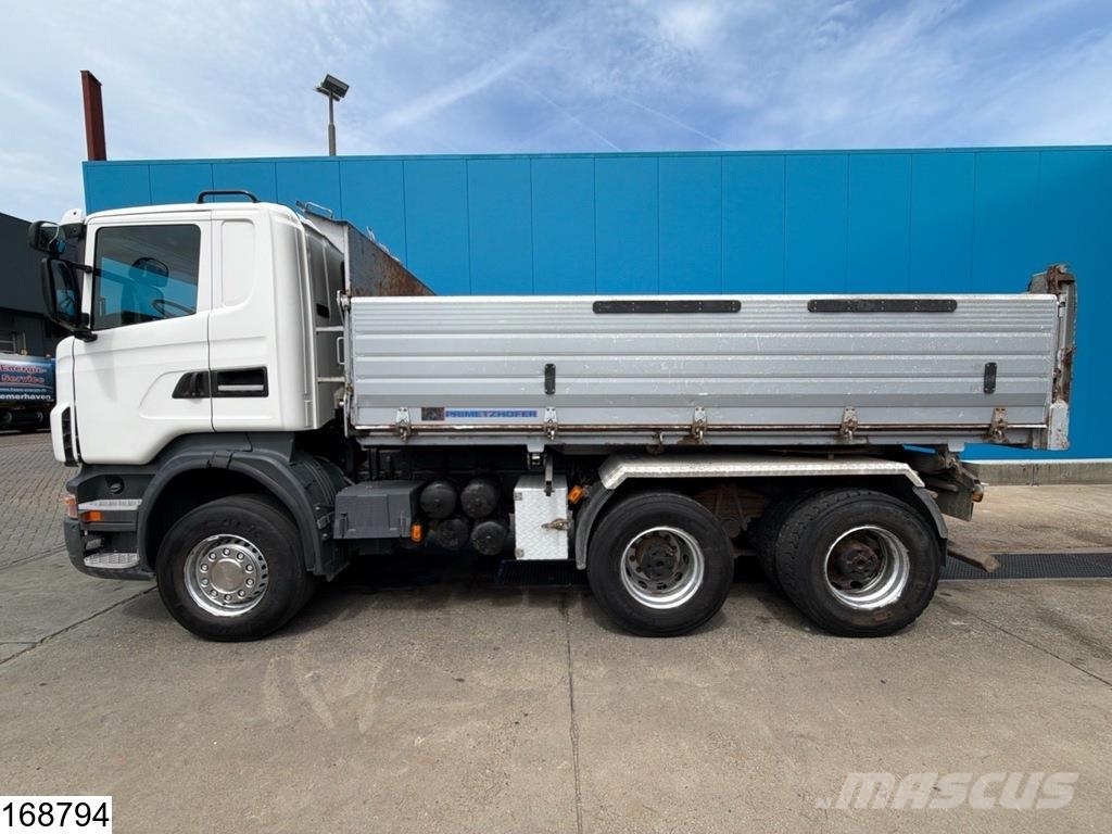 Scania R 480 6x4, Retarder, Manual, Steel suspension Bañeras basculantes usadas