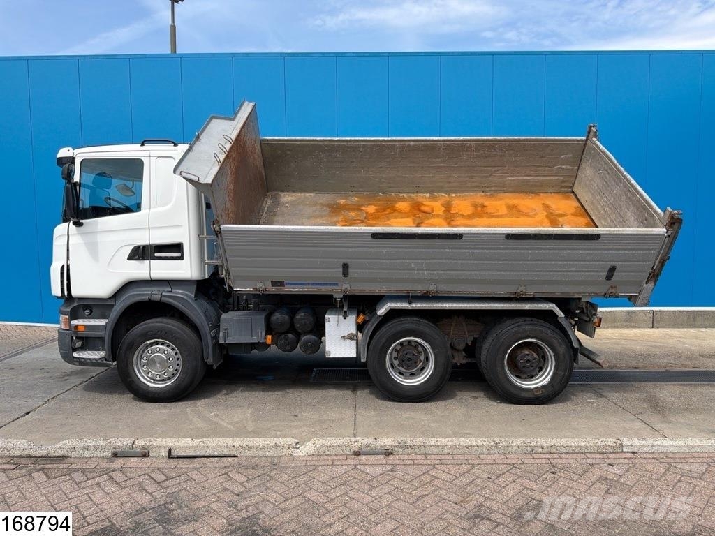 Scania R 480 6x4, Retarder, Manual, Steel suspension Bañeras basculantes usadas