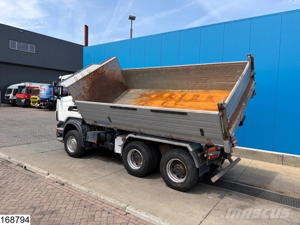 Scania R 480 6x4, Retarder, Manual, Steel suspension Bañeras basculantes usadas