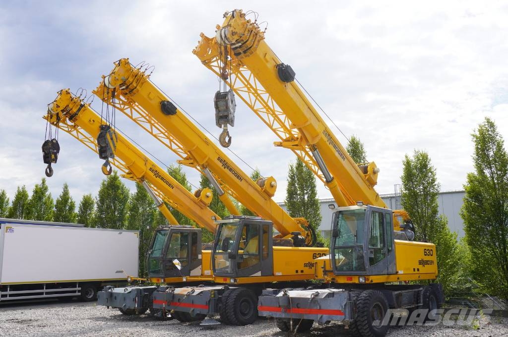 Sennebogen 630 rough terrain crane / 2000 MTH / Range 30 m Всъдеходни кранове