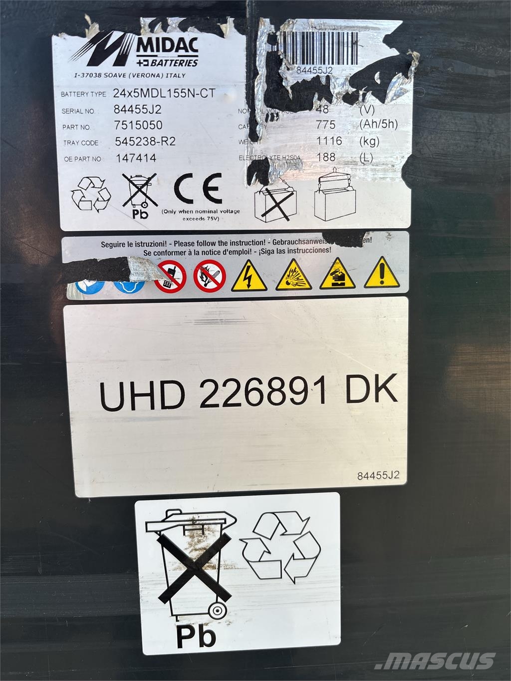 Atlet UHD160 Viličarji s pomičnim teleskopom