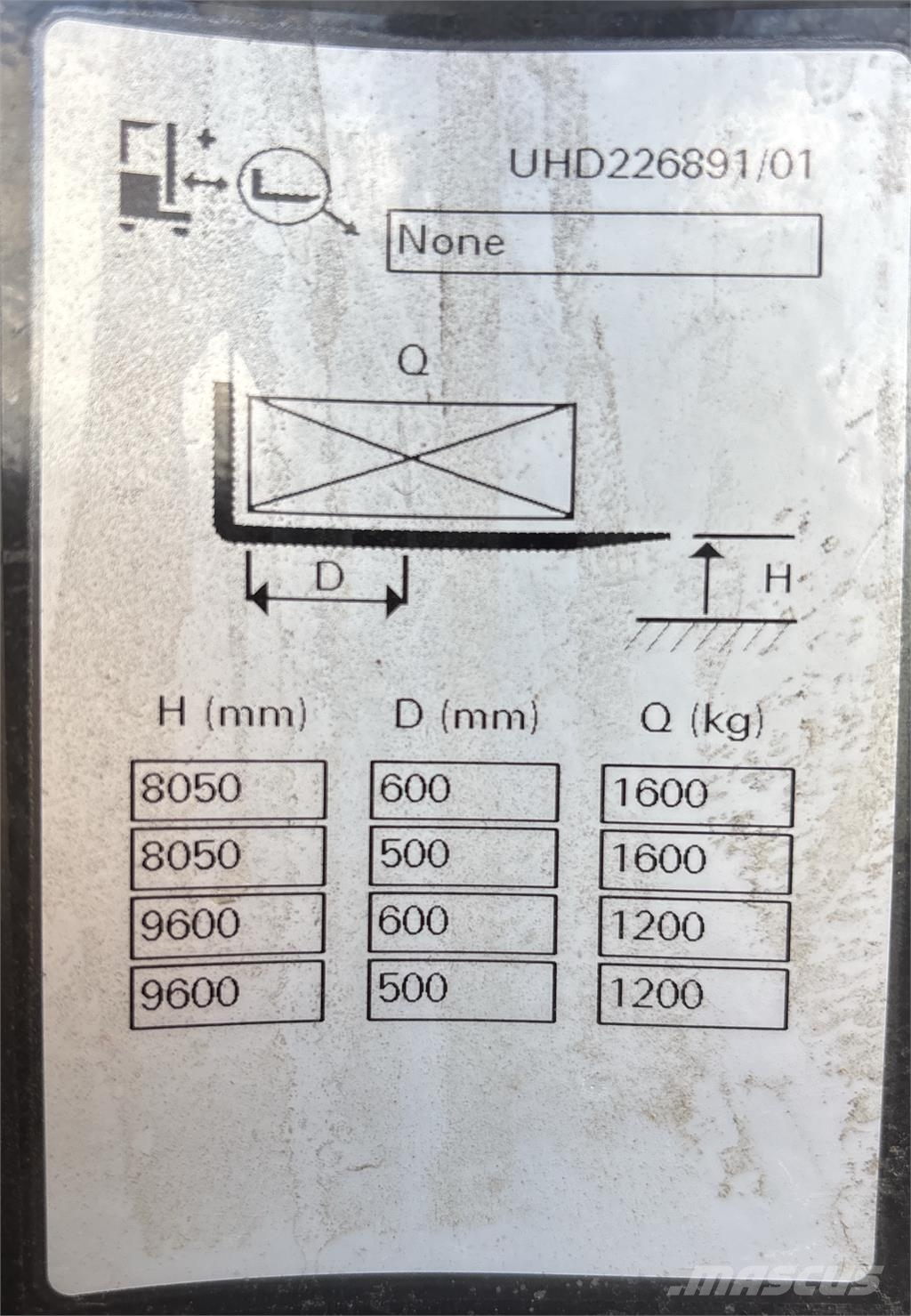 Atlet UHD160 Lielaugstuma pārvadātājs