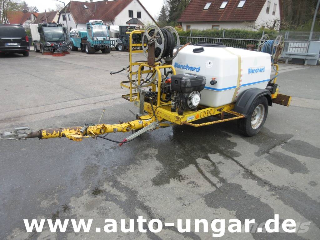 Blanchard Anhänger Wasserfass mit Hatz 1B40 & 1B20 Diesel + Depósitos de máquinas de lavagem a pressão