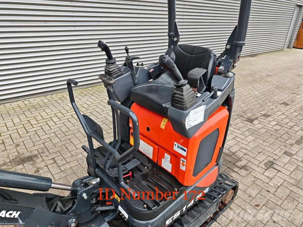 Eurocomach ES 14 SR4 2 Buckets! Minigraafmachines < 7t