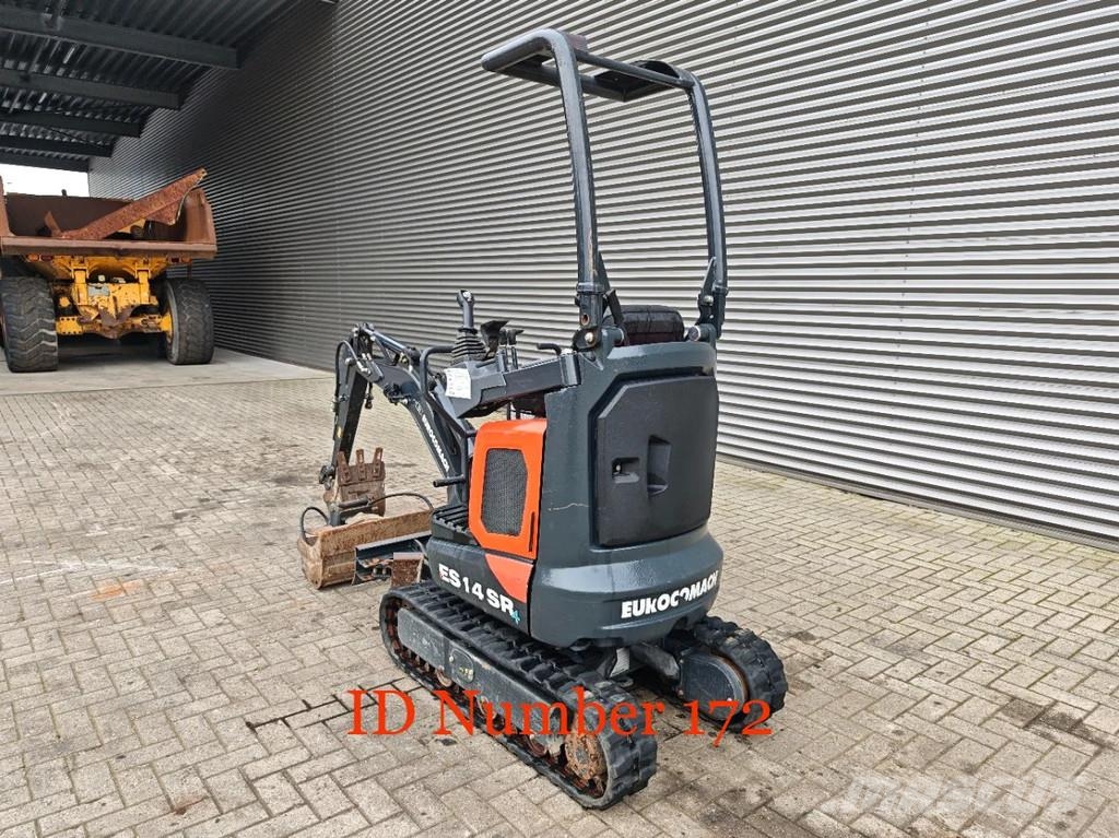 Eurocomach ES 14 SR4 2 Buckets! Minigraafmachines < 7t