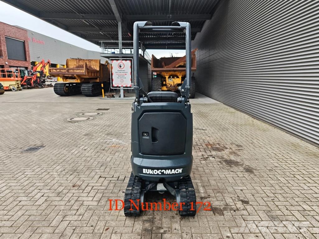 Eurocomach ES 14 SR4 2 Buckets! Minigraafmachines < 7t