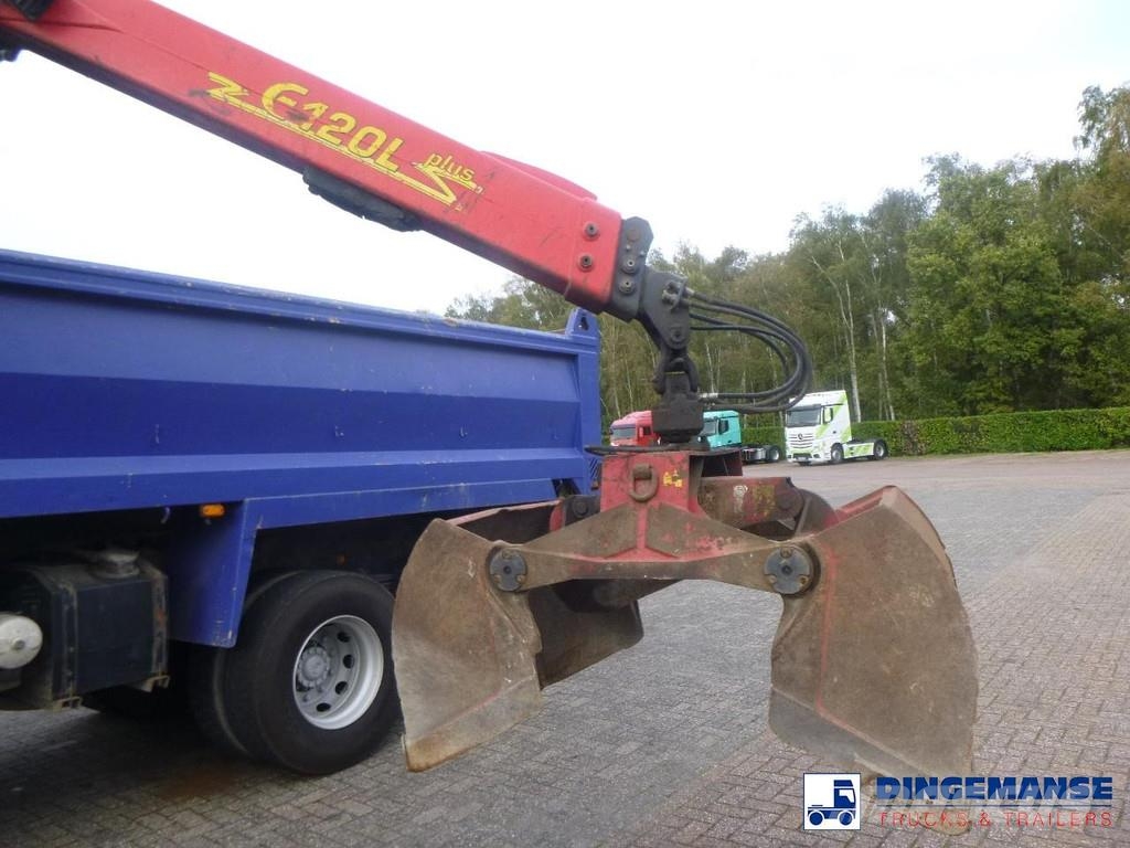 Iveco AD340T36 8x4 RHD tipper + Palfinger E120 plus + gr All-Terrain-Krane
