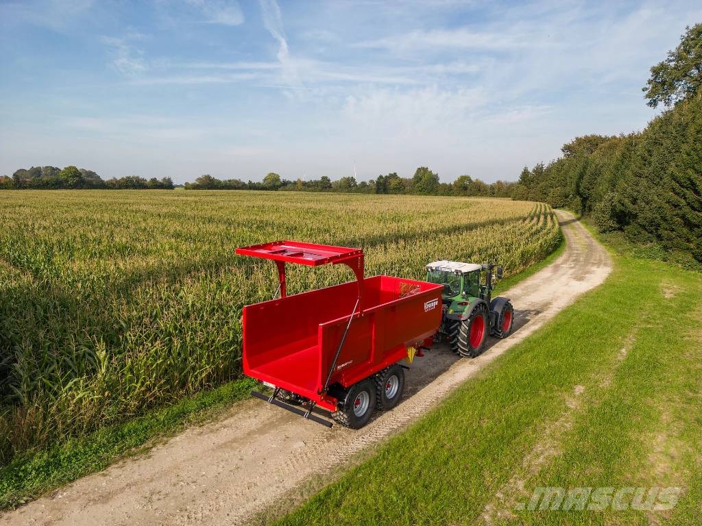 Krampe 540C Volymvagn 23,7kubik 傾卸式拖車