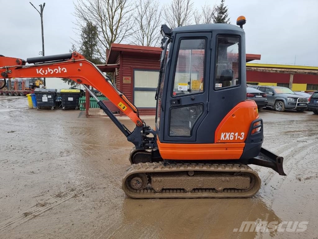 Kubota KX 61-3 Mini ekskavatori < 7 t