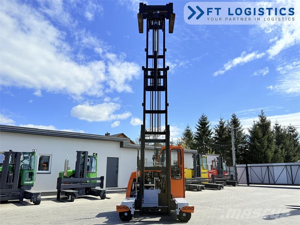 Hubtex DQ40D | DIESEL | TRIPLEX 6500MM | FORK-POSITIONER 4-vägstruck