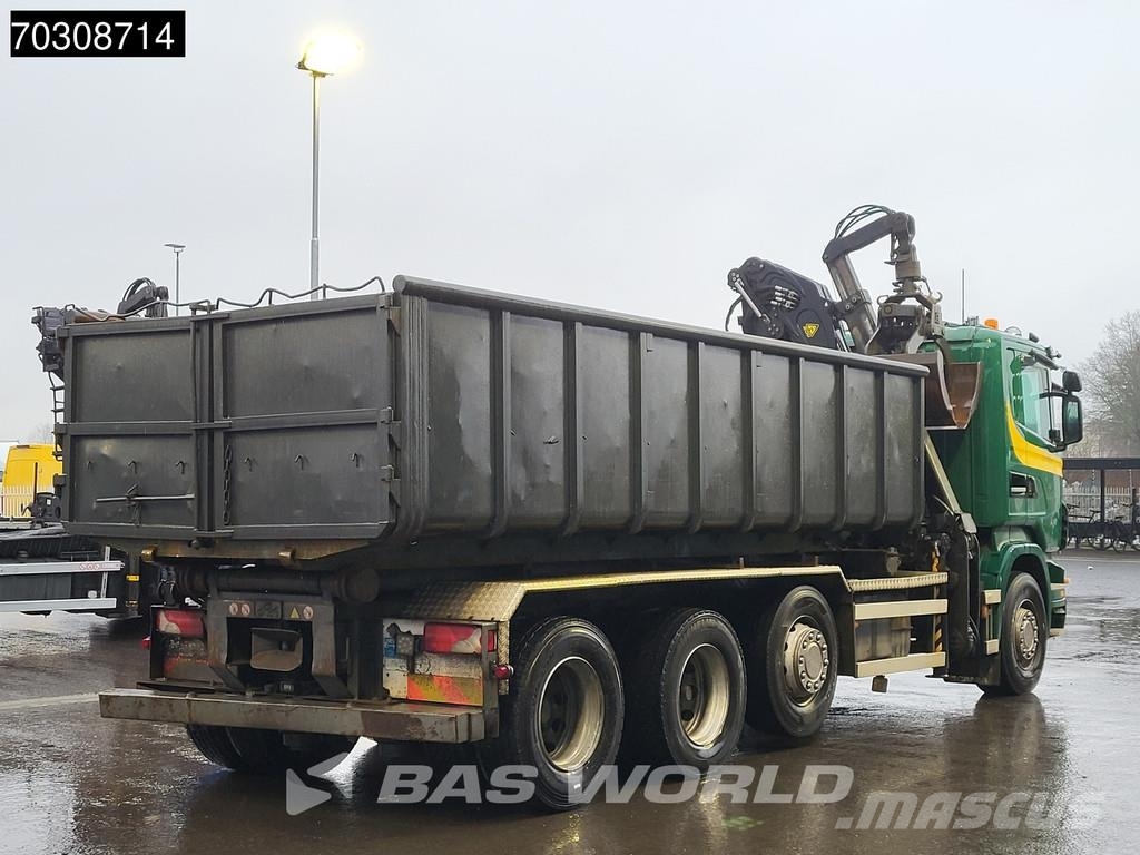 Scania R440 8X2 Palfinger Q150Z82 Kran Crane Bevako cable Bañeras basculantes usadas