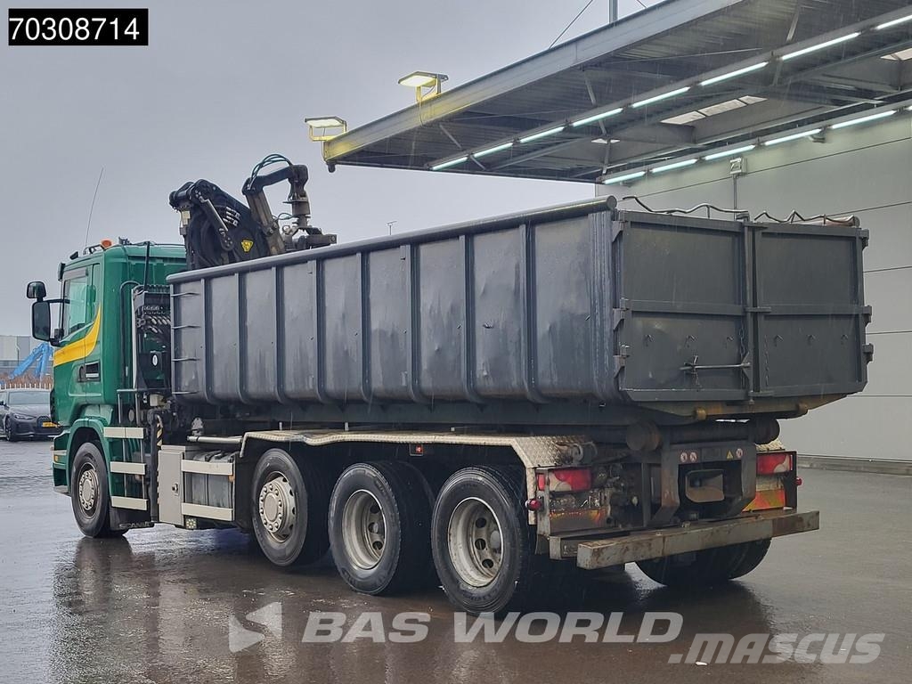 Scania R440 8X2 Palfinger Q150Z82 Kran Crane Bevako cable Bañeras basculantes usadas