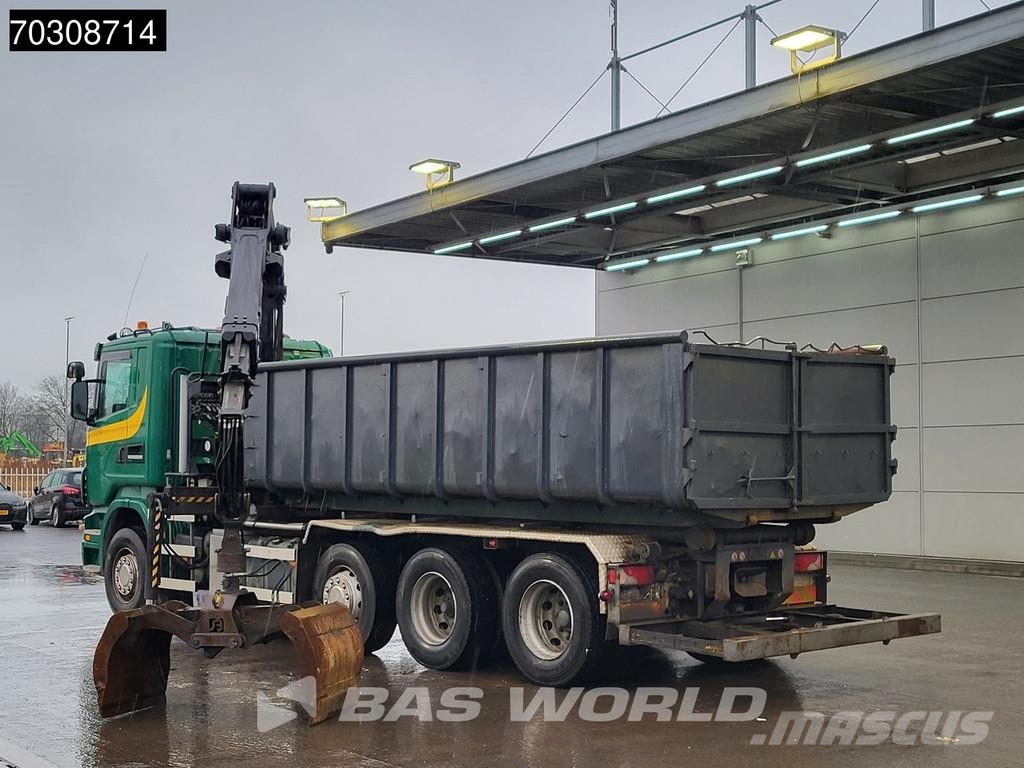 Scania R440 8X2 Palfinger Q150Z82 Kran Crane Bevako cable Bañeras basculantes usadas