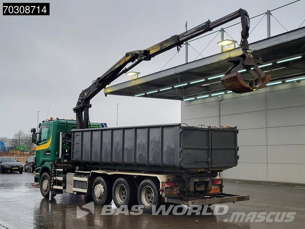 Scania R440 8X2 Palfinger Q150Z82 Kran Crane Bevako cable Bañeras basculantes usadas