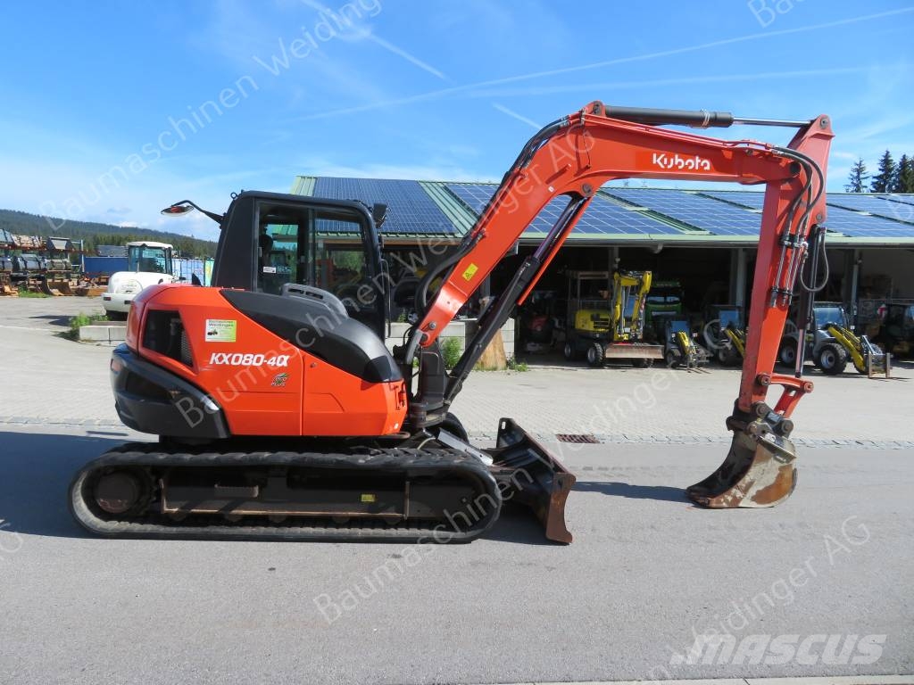 Kubota KX 080-4 Midi excavators  7t - 12t