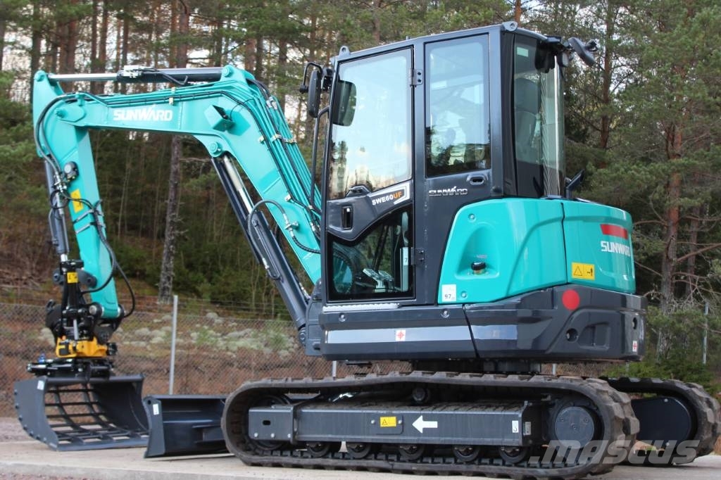 Sunward SWE 60 UF - Minigrävare / Grävmaskin 5,7 ton حفارات صغيرة أقل من 7 طن (حفارات صغيرة)