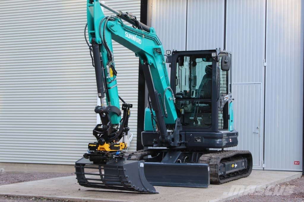 Sunward SWE 60 UF - Minigrävare / Grävmaskin 5,7 ton حفارات صغيرة أقل من 7 طن (حفارات صغيرة)