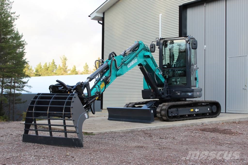 Sunward SWE 60 UF - Minigrävare / Grävmaskin 5,7 ton حفارات صغيرة أقل من 7 طن (حفارات صغيرة)