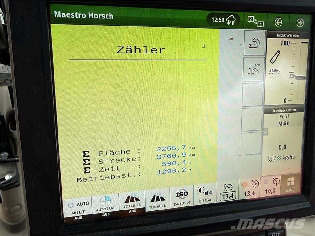 Horsch Pronto 6 KR Zaaicombinaties