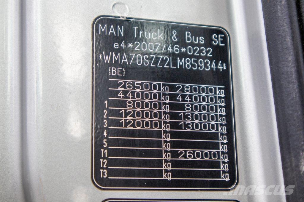 MAN TGS 26.470 6X6H+HYDR Ťahače