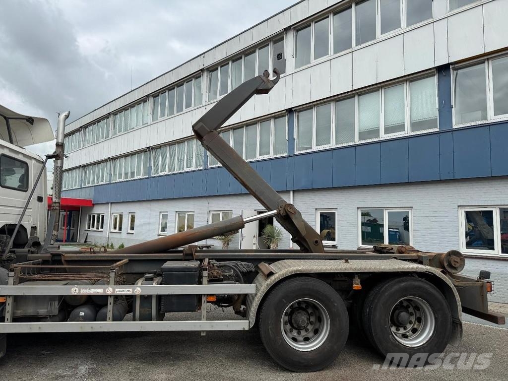 Scania P114G 380 6X2 EURO 2 + 20 TON HOOKLIFT アームロール