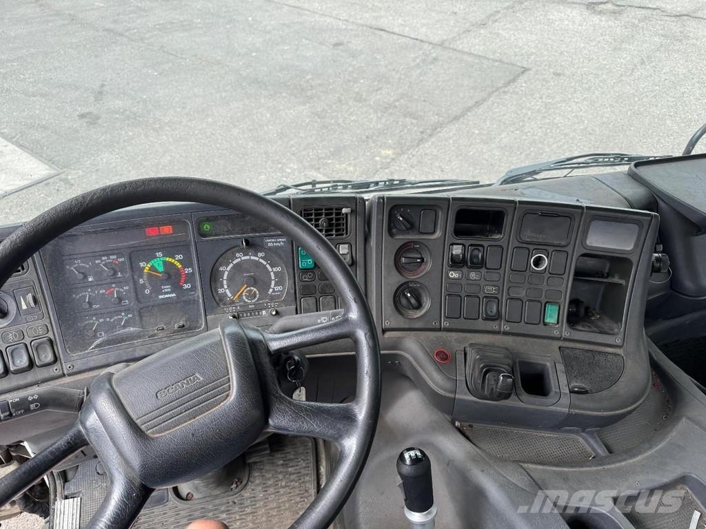 Scania P114G 380 6X2 EURO 2 + 20 TON HOOKLIFT アームロール