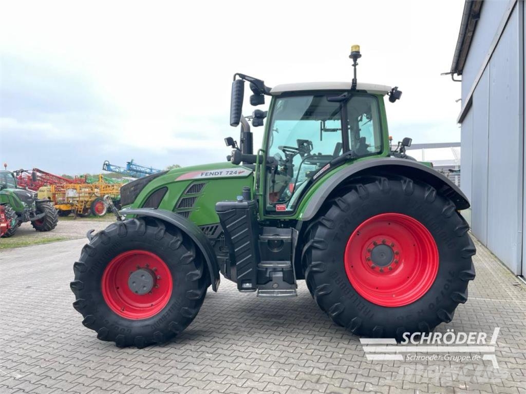 Fendt 724 VARIO S4 PROFI PLUS Tractors