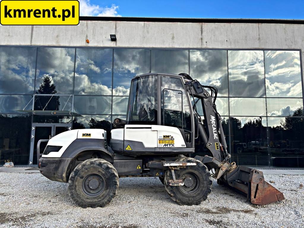 Mecalac 12 MTX KOPARKO-ŁADOWARKA 2016R. | JCB 1CX 2CX 3CX TLB's