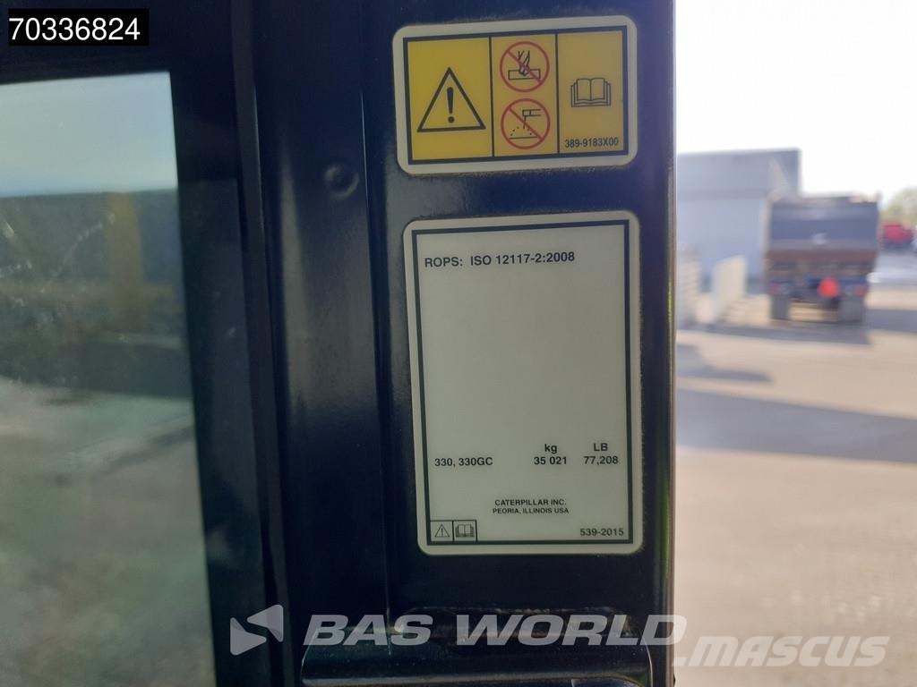 CAT 330 07A Bagri goseničarji