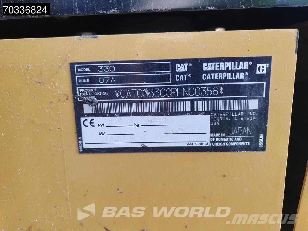 CAT 330 07A Bagri goseničarji