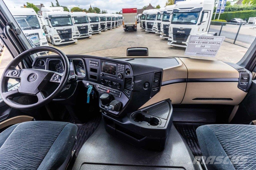 Mercedes-Benz ACTROS 2646 LS + HYDR. وحدات الجر