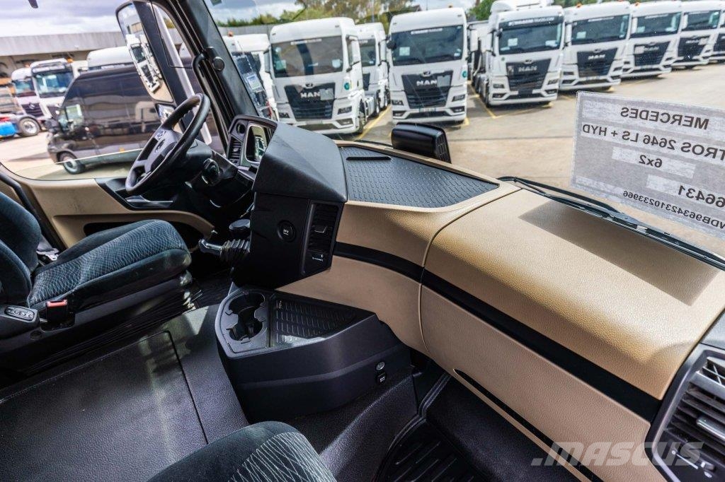 Mercedes-Benz ACTROS 2646 LS + HYDR. وحدات الجر