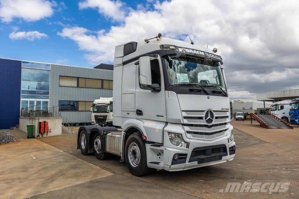 Mercedes-Benz ACTROS 2646 LS + HYDR. وحدات الجر