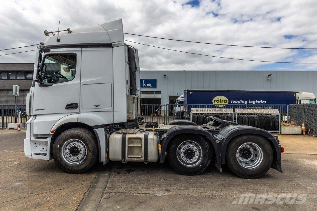 Mercedes-Benz ACTROS 2646 LS + HYDR. وحدات الجر