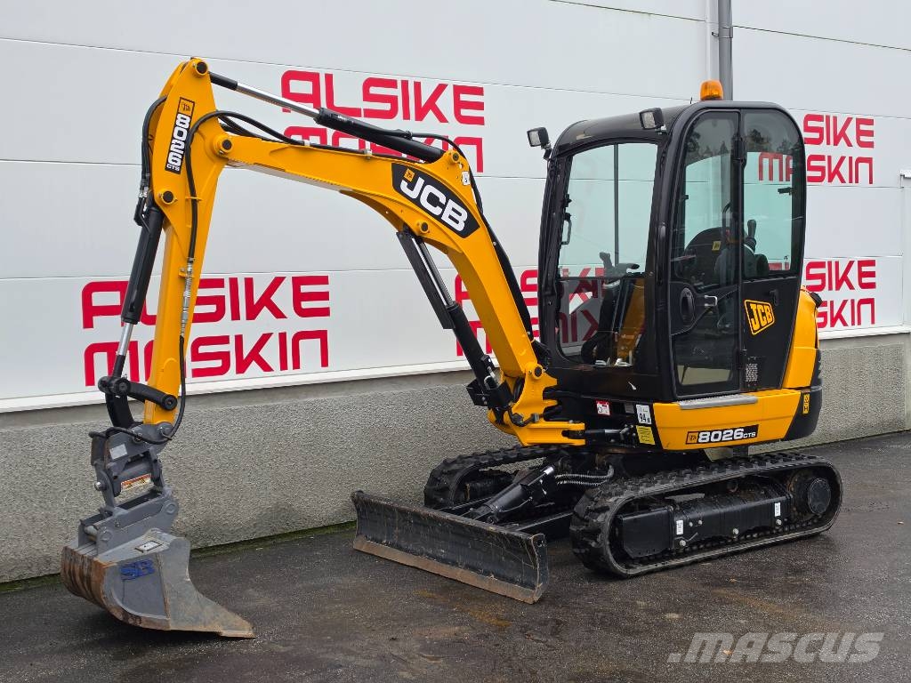 JCB 8026 CTS Miniescavatori