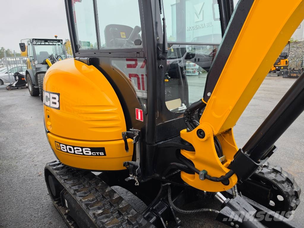 JCB 8026 CTS Miniescavatori