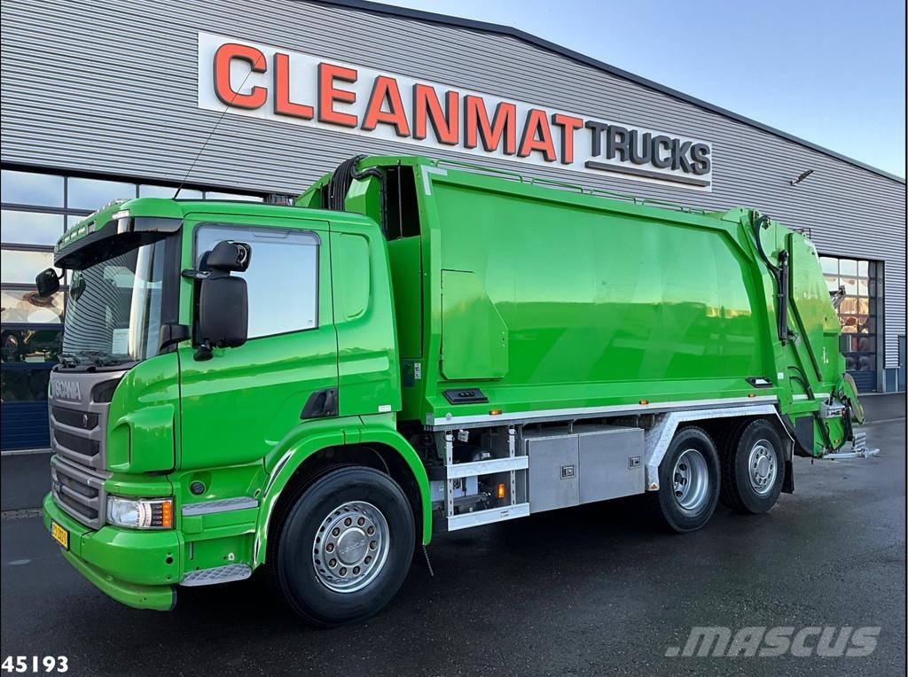 Scania P410 Euro 6 Geesink / Norba MF300, 21m³ شاحنات المخلفات